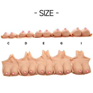 Prótesis de Seno de <span class=keywords><strong>Silicona</strong></span> Completa para Sobrevivientes de Cáncer de Mama, Prótesis de Pecho Realista para Recuperación de Mastectomía y Crossdressing - Product Image 5