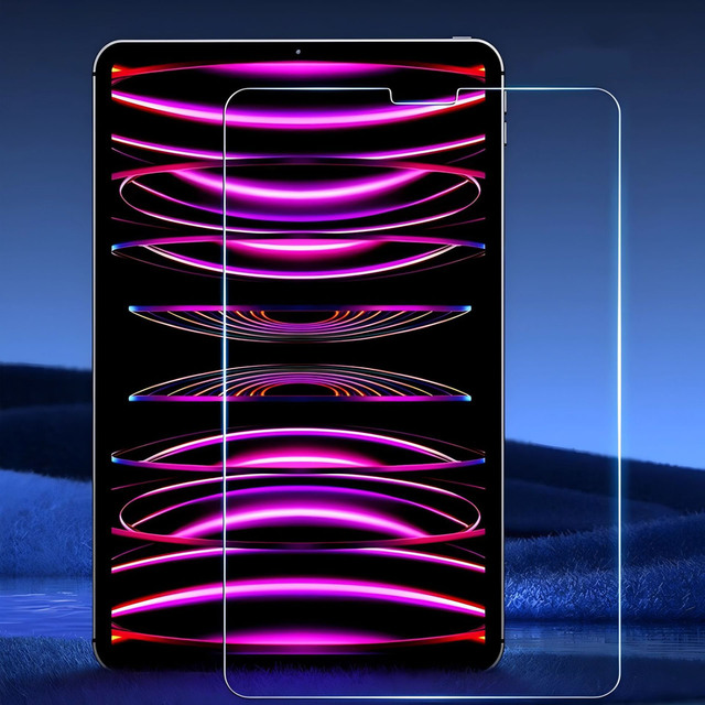 Suitable for iPad Pro Anti Fingerprint Screen Protector, High-definition Anti Drop Tempered Film with Full Coverage