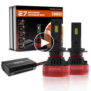 Xenplus อะแดปเตอร์ฐานยึด H7 <span class=keywords><strong>E7</strong></span>รถยนต์<span class=keywords><strong>ไฟ</strong></span>หน้า LED 110W 24000LM 6000K - Product Image 1