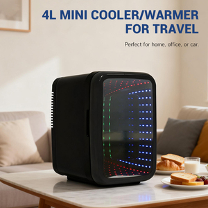 Mini-réfrigérateur cosmétique électrique portable 4L personnalisable pour <span class=keywords><strong>voiture</strong></span> et hôtel – Réfrigérateur de beauté thermoélectrique <span class=keywords><strong>chaud</strong></span> et <span class=keywords><strong>froid</strong></span> - Product Image 2