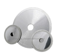 Disques de coupe diamantés électrolytiques Lame de gaufrette en métal Cermet Meule pour l'ébavurage de matériaux durs Céramique en fibre de verre