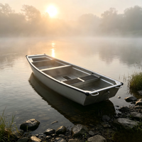 Bateau en aluminium de grande capacité de 3,0 m, bateau en aluminium léger et durable OEM pour la pêche et les loisirs en petite équipe