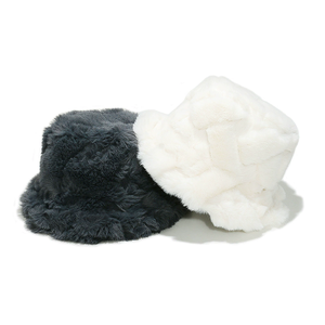 Sombrero de Piel Sintética de Conejo, Grueso y Cálido, Estilo Japonés, Unisex, Color Puro, Fresco y Sencillo, para las Cuatro Estaciones - Product Image 2