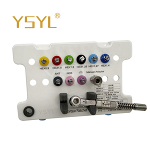 Kit de tournevis universel pour implants dentaires de qualité médicale, compatible avec le système ITI Nobel, pour usage en laboratoire HEX 1.4 - Product Image 1