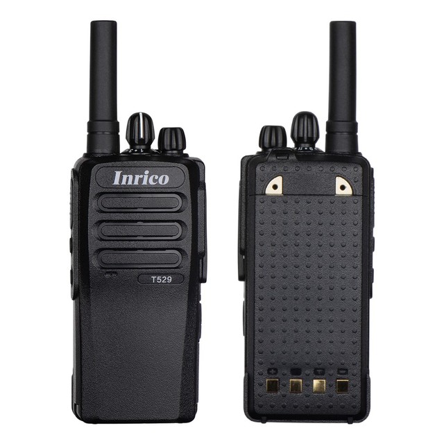 CAMORO Walkie Talkie T529  Portable 2 Way Radio 4g Poc Linux System 4000mAh IP54 Handheld Walkie Talkie