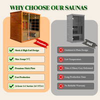 Harga Pabrik Sauna Inframerah Jauh untuk Rumah, Tempat Tidur Sauna Panas Kering Indoor untuk 4 Orang, untuk Relaksasi di Rumah