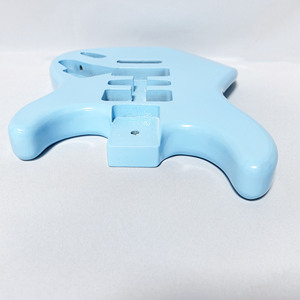 Cuerpo <span class=keywords><strong>de</strong></span> Guitarra Eléctrica HSH ST Directo <span class=keywords><strong>de</strong></span> Fábrica, Pintura Azul Cielo, Sin Acabado, Cuerpo <span class=keywords><strong>de</strong></span> Guitarra en Blanco, Accesorios para Guitarra Eléctrica - Product Image 4