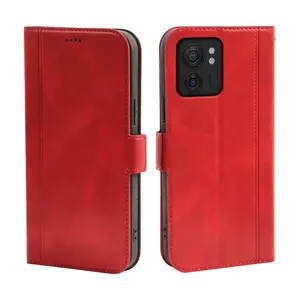 Funda de teléfono de cuero con tapa y billetera de nuevo diseño para <span class=keywords><strong>Motorola</strong></span> <span class=keywords><strong>Edge</strong></span> 30 Ultra G Power 2022 E20 E30 E40 <span class=keywords><strong>Moto</strong></span> G Pure G50 G60s, funda de libro - Product Image 1