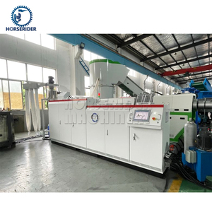 300 кг/ч, HDPE, HDPE, синие барабаны, гранулы, полиэтиленовые отходы, пластиковые грануляторы, оборудование для гранулирования пластика - Product Image 3