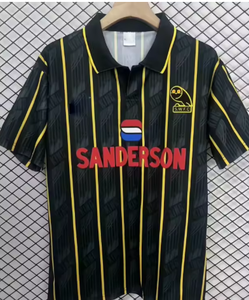 1997 Retro <strong>Sheffield</strong> Wednesday Home Soccer Jersey Classic Style Polyamide Quick Dry Windproof Full Sleeve Men's Stand Collar All - Product Image 4