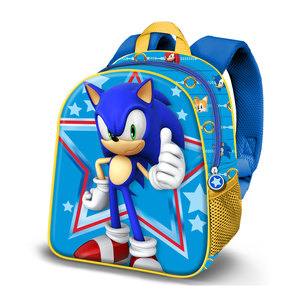 Sac à dos 3D Star-Elite Karactermania pour Sonic The Hedgehog, bleu - Product Image 1