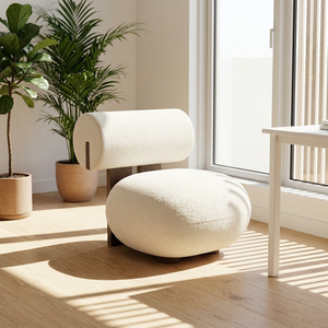 Fauteuil d'appoint vintage moderne de luxe pour salon, avec pieds en bois massif, pour chambre, appartement, hôtel - Product Image 1