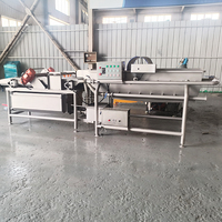 YOUBAN Automatische Vortex Wasmachine Commerciële Groente Fruit Zeevruchtenwasser voor Voedingsmiddelenfabriek Kantine Verwerkingslijn