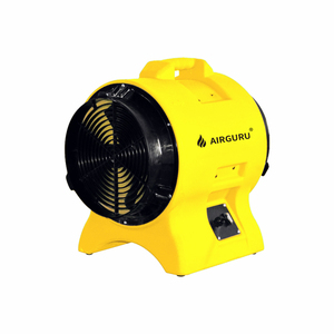 Airguru 12inch 300mm không khí di động mover Quạt Thông Gió Trục nhựa <span class=keywords><strong>Typhoon</strong></span> Blower <span class=keywords><strong>Turbo</strong></span> ống thông gió - Product Image 5
