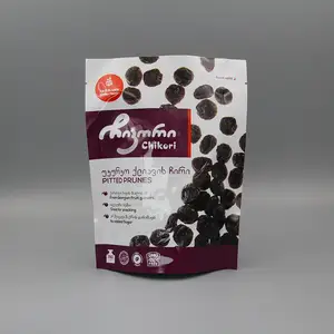 Wholesale Custom Logo Snack Mango Dried Fruit Plastic Packaging Stand Up Pouch Dry Food Packaging Bag