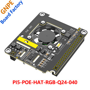 Raspberry Pi 5 POE Ethernet <strong>Power</strong> <strong>Supply</strong> <strong>Module</strong> with RGB Fan Light 802.3af/at Product Category ICs - Product Image 6
