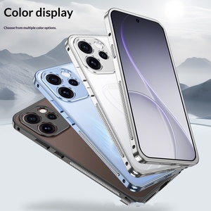 เคสกรอบกันชนโลหะสำหรับออปโป้ รีโน 15 โกลบอล รีโน 15 โปรหัวเข็มขัดรูปม้าน้ำฝาครอบกันกระแทก - Product Image 3