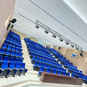 Les pieds pliables en plastique PP de style moderne sont utilisés pour les chaises dans les salles de théâtre scolaires, les auditoriums et les amphithéâtres universitaires. - Product Image 6