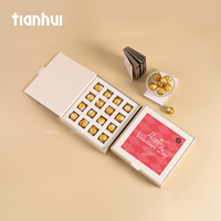 Boîte cadeau vide Tianhui personnalisée : boîte cadeau éco-responsable, boîte à chocolat en papier durable pour la Saint-Valentin verte
