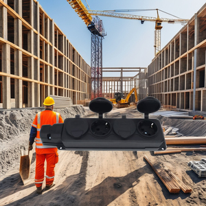 Ip54 16A Châu Âu Không Thấm Nước Ngoài Trời Ổ Cắm Điện 1/2/<span class=keywords><strong>3</strong></span>/4 Cách 3500W Mưa Bìa EU Wifi Tương Thích Công Nghiệp Đèn Chủ Sở Hữu Cơ Sở - Product Image 4