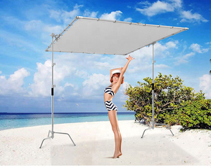 Tablero fotográfico transparente de 2,4x2,4 m, difusor de Marco HD grande para estudio, <span class=keywords><strong>película</strong></span>, Retrato, estudio comercial - Product Image 4