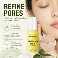 Sérum Réparateur Anti-Acné OEM avec Acide Glycolique, Acide Salicylique, Nicotinamide – Améliore les Points Noirs, Réduit l'Acné – Sérum Contrôle de l'Acné Marque Privée