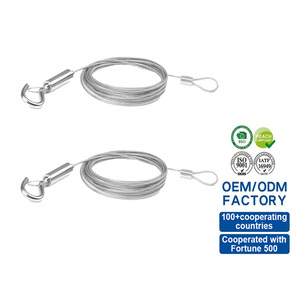 Toptan Galvanizli Ağır Hizmet Tipi Paslanmaz Çelik Alaşımlı Tel Döngü Kancası Özel Çerçeve Askısı Halat Işık Lambası Kaynak İmalatı - Product Image 1