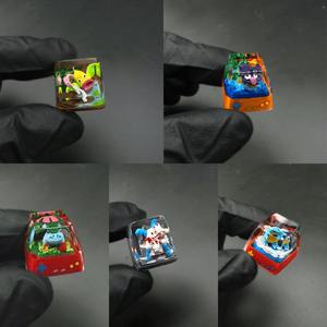 <strong>Artisan</strong> 3D Anime Figure Resin <strong>Keycaps</strong> Hand Made Keycap for Poke-mon - Product Image 3