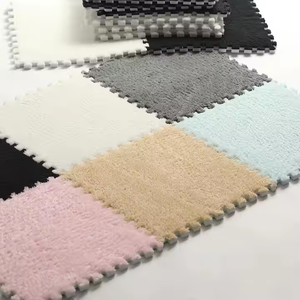 <span class=keywords><strong>Alfombra</strong></span> entrelazada de fieltro de corcho de espuma, rompecabezas de felpa de piel sintética, alfombrilla de suelo de <span class=keywords><strong>Eva</strong></span>, <span class=keywords><strong>alfombra</strong></span> cuadrada decorativa en estilo de juguete deportivo - Product Image 6