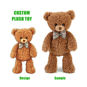 Oso de peluche de cumpleaños personalizado, figura de oso de peluche, juguete de peluche, almohada, muñeco de oso de peluche para regalo, el más vendido - Product Image 5