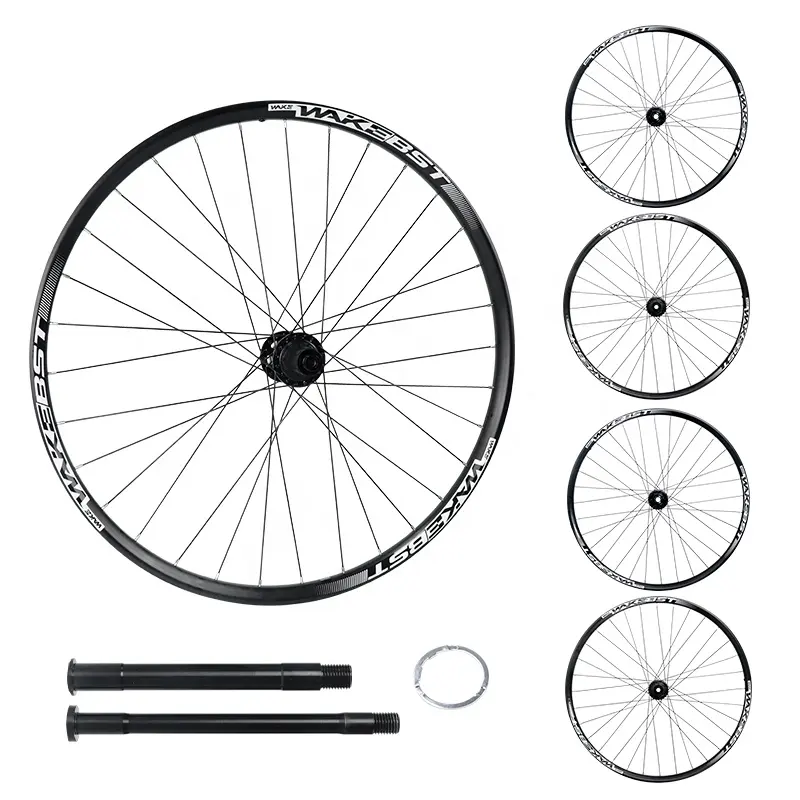 Radfelge MTB-Radsatz 27,5/29 Zoll 35 mm Aluminiumlegierungsfelge 32H Scheibenbremse WAKE Mountainbike-Radsatz Fahrradradrad