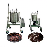 Nouvelle machine à chocolat et céréales 7 kg, moulin à mélanger et raffineur de cacao avec réservoir de 5 kg pour poudre humide