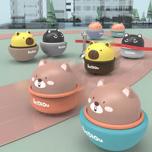 Juguete de Coche de Animalito con Mecanismo de Cuerda para Niños, Juguete Giratorio con Movimiento Inercial, Coche de Juguete con Retorno Automático para Bebés - Product Image 5