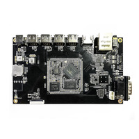 RK3566 Arm UHD Vbyone Lvds Android Linux Board Placa base de control industrial Interfaz de depuración de dos piezas