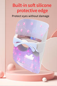 <span class=keywords><strong>Masque</strong></span> facial médical LED 3 couleurs Mz105S, thérapie par la lumière rouge, bleue et jaune, 630 Nm, <span class=keywords><strong>anti</strong></span>-acné, <span class=keywords><strong>anti</strong></span>-rides, <span class=keywords><strong>anti</strong></span>-taches brunes, rechargeable, portable, pour la maison - Product Image 6