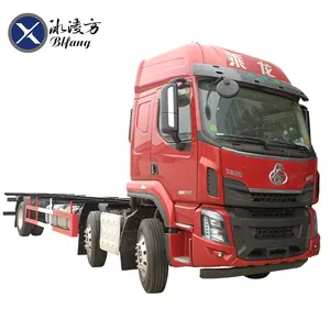 Özelleştirilmiş taşıma sol sağ kabin DongFeng 290HP 25T 6x2 Euro 2 3 4 5 6 ağır kamyon kutusu vücut kamyon şasi Van kargo kamyon
