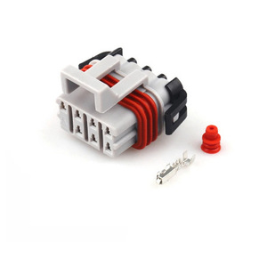ขั้วต่ออัตโนมัติ 7 พิน ปลั๊กกันน้ำ พลาสติกสีขาว IP20 สำหรับใช้ในรถยนต์ - Product Image 2