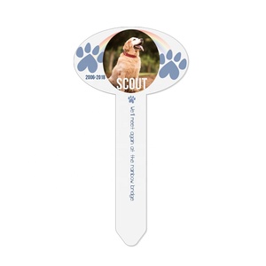 Manufacturer Wholesale Gloss White Sublimation Aluminum Blank <strong>Outdoor</strong> <strong>Garden</strong> Stakes Custom Size Aluminium Yard <strong>Garden</strong> <strong>Signs</strong> - Product Image 2