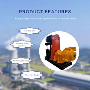 Pompe à boue horizontale, pompe à boue centrifuge, pompe à boue à moteur diesel - Product Image 5