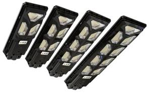 ไฟถนนพลังงานแสงอาทิตย์ 900W LED โมโนคริสตัลไลน์ซิลิคอน IP67 ติดผนัง ตัวเรือน ABS แสงขาว 6000K ได้รับการรับรองมาตรฐาน CE มุมลำแสง 120 องศา พร้อมรีโมท - Product Image 6