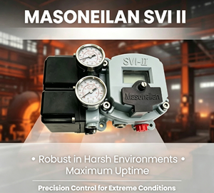ตัวควบคุมวาล์วนิวเมติกดิจิตอลอัจฉริยะและตัวกำหนดตำแหน่งวาล์ว ยี่ห้อ Masoneilan รุ่น SVI2 SVI3 SVI3-21121212 SVI3-21121112 ของแท้จากโรงงาน (OEM) ใหม่เอี่ยม - Product Image 1