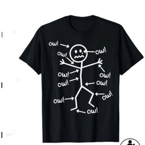 Camiseta de algodón grueso estilo streetwear con estampado vintage para hombre - Product Image 1