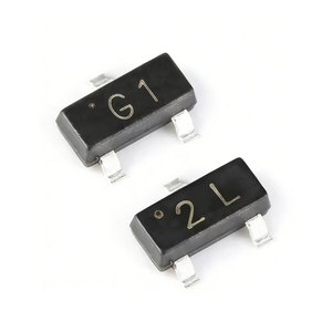 100PCS MMBT3904 1AM MMBT5401 2L MMBT5551 G1 3906 2A 4401 2X 4403 2T 2222 1P 2907 2F MMBTA42 1D A92 2D Transistor PNP NPNSOT-23 - Product Image 1