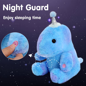 Peluche de Dinosaurio Azul Brillante en la Oscuridad, con Luz LED, para Ayudar a Dormir y Aliviar la Ansiedad - Product Image 2