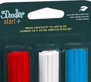 3Doodler 3DS-ECO-MIX1-75 Start Mix 1 Filamento PLA-Rojo Blanco Azul 75g - Product Image 5