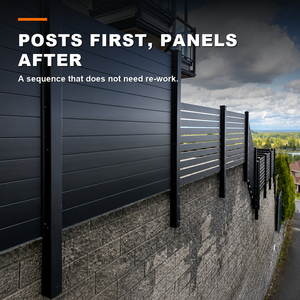 Custom Aluminum DIY Garden Fence Panels Rust Proof Powder Coated <b>Outdoor</b> Boundary Fencing with Free Design Service - Product Image 4