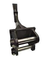 Chuangxin 2026 Démolisseur de roches et de souches d'arbres à dents de déchiqueteur pour excavatrice hydraulique de 1,2 tonne