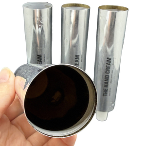Envase de Tubo Metálico de Aluminio para Crema de Manos, Personalizable con Logotipo WBG - Product Image 3