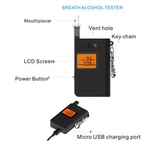 เครื่องวิเคราะห์ลมหายใจดิจิตอล,เครื่องทดสอบแอลกอฮอล์ <span class=keywords><strong>Breathalyzer</strong></span> - Product Image 3