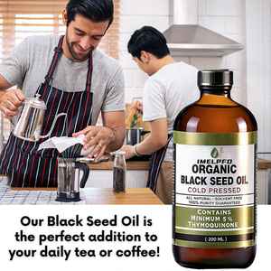 オーガニックブースト免疫ピュアブラッククミンシードオイルプライベートラベルスキンヘルスコールドプレスブラックシードオイル（育毛用） - Product Image 6